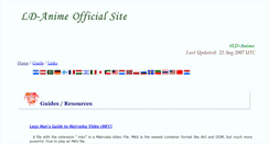 Desktop Screenshot of ld-anime.faireal.net